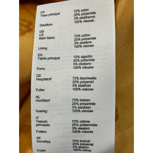 New Maje Size Large Cutout Orange Blazer Dress NWT - Picture 8 of 9